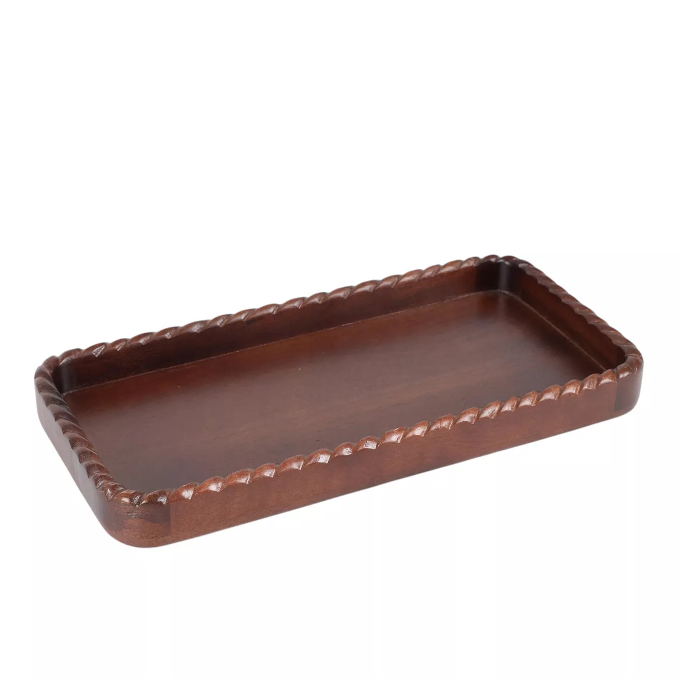 Sonoma Goods For Life\u00ae Large Twisted Wood Oblong Tray Table Decor | Kohl's