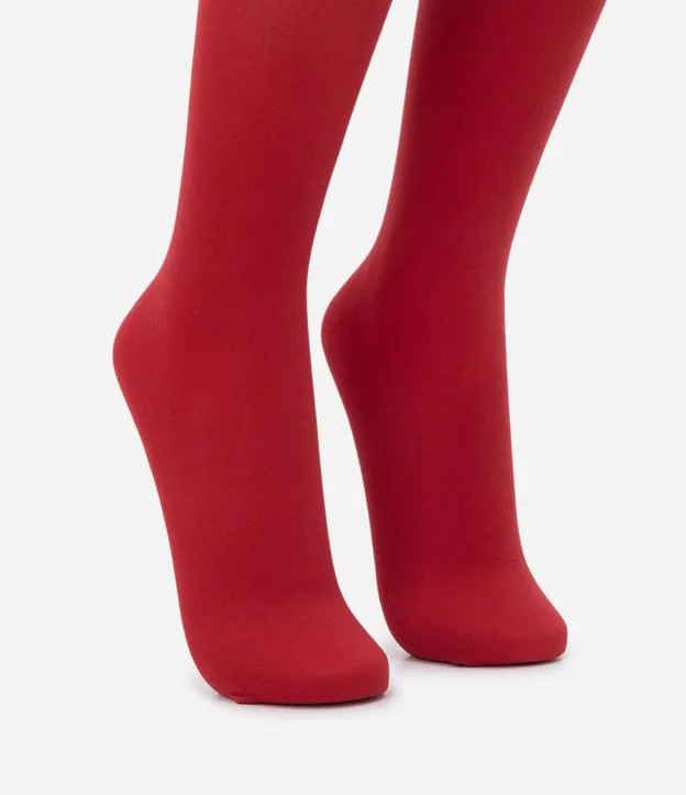 Meia Calça em Poliamida Fio 40 Lupo Vermelho | Renner (BR)