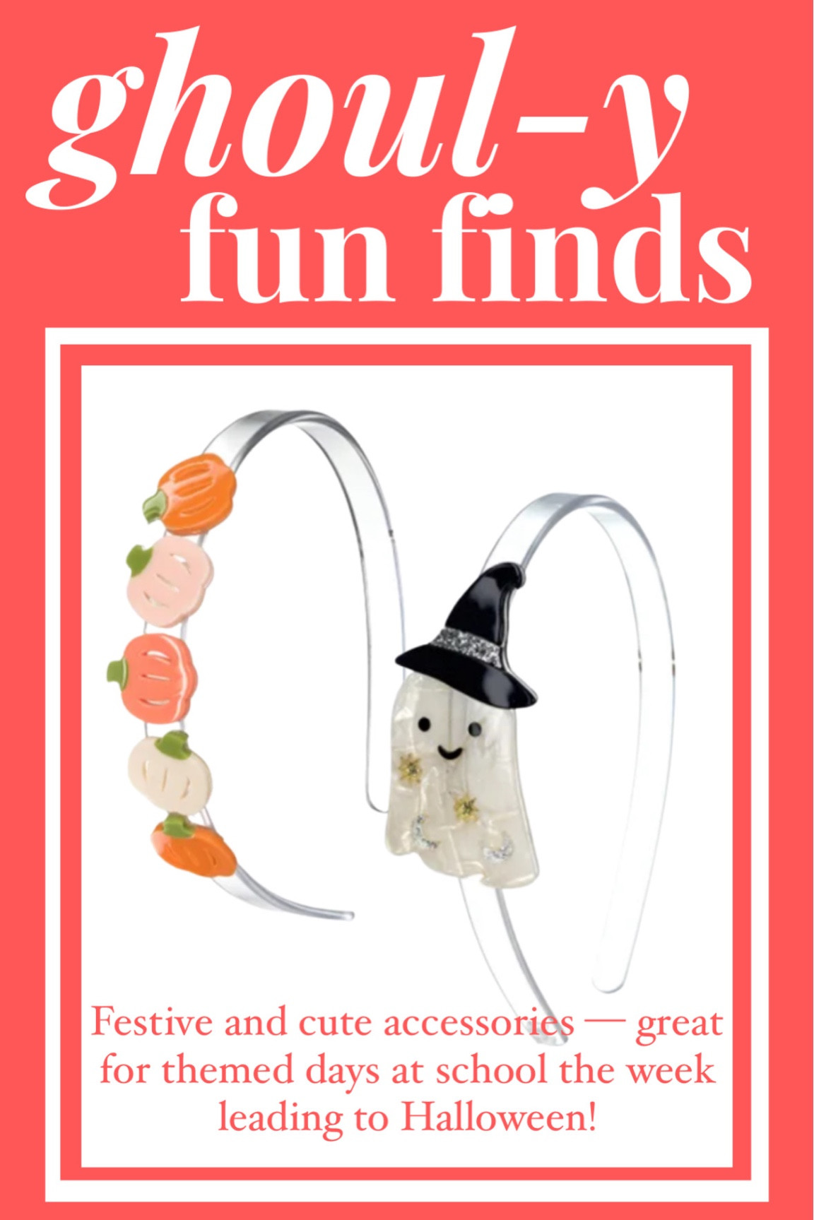 Halloween themed headbands — pumpkin and ghost accessories! 

#LTKHalloween #LTKSeasonal #LTKkids