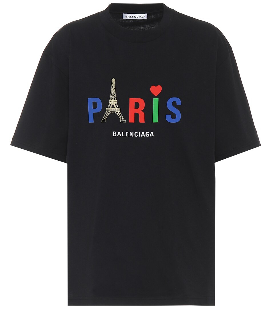 Paris Love cotton T-shirt | Mytheresa (INTL)