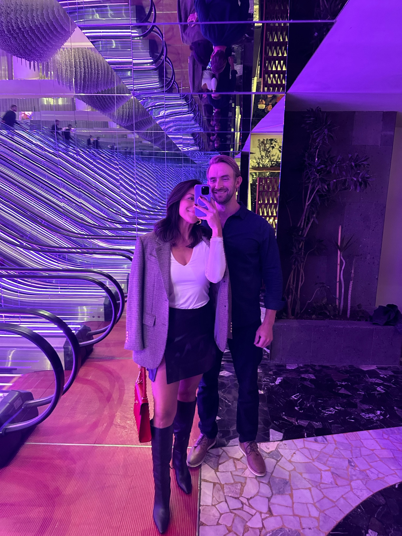 I didn’t clip the bodysuit because I was running late, don’t judge me 😂

Skirt - medium
Bodysuit - medium
Blazer - small (wish I could have done XS)
Boots - sized down 1/2 (so comfortable)
Bag - vintage LV

#LTKTravel #LTKStyleTip #LTKFindsUnder100