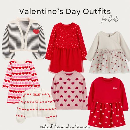 Valentine’s Day Outfits for Girls| Valentine’s Day Sweaters | Valentine’s Day Dress | Vday T-shirt | Kid Outfits
#LTKHoliday 