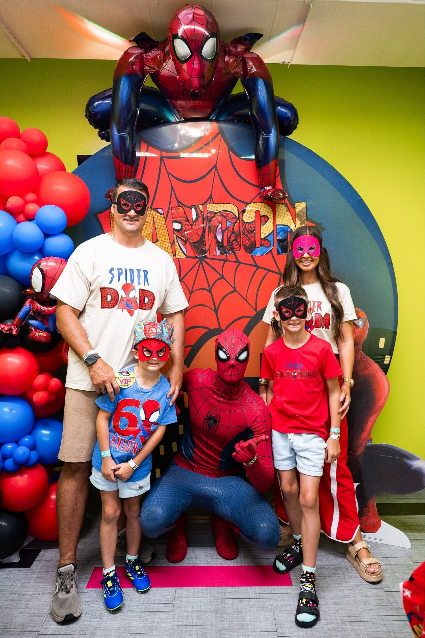 Spiderman birthday party