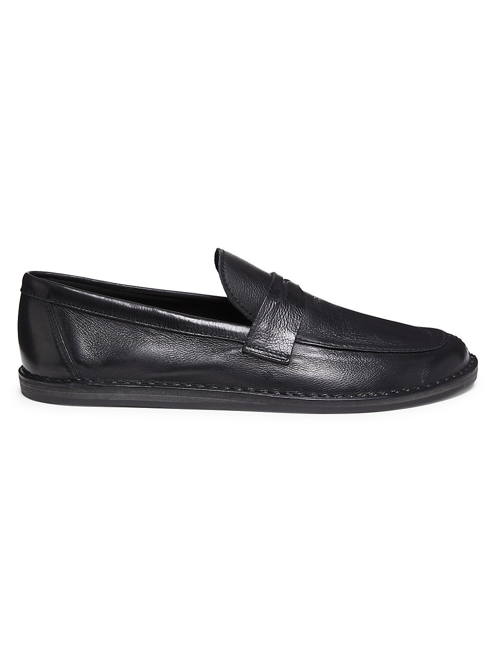 Women's Cary Leather Loafers - Black - Size 7.5 | Saks Fifth Avenue