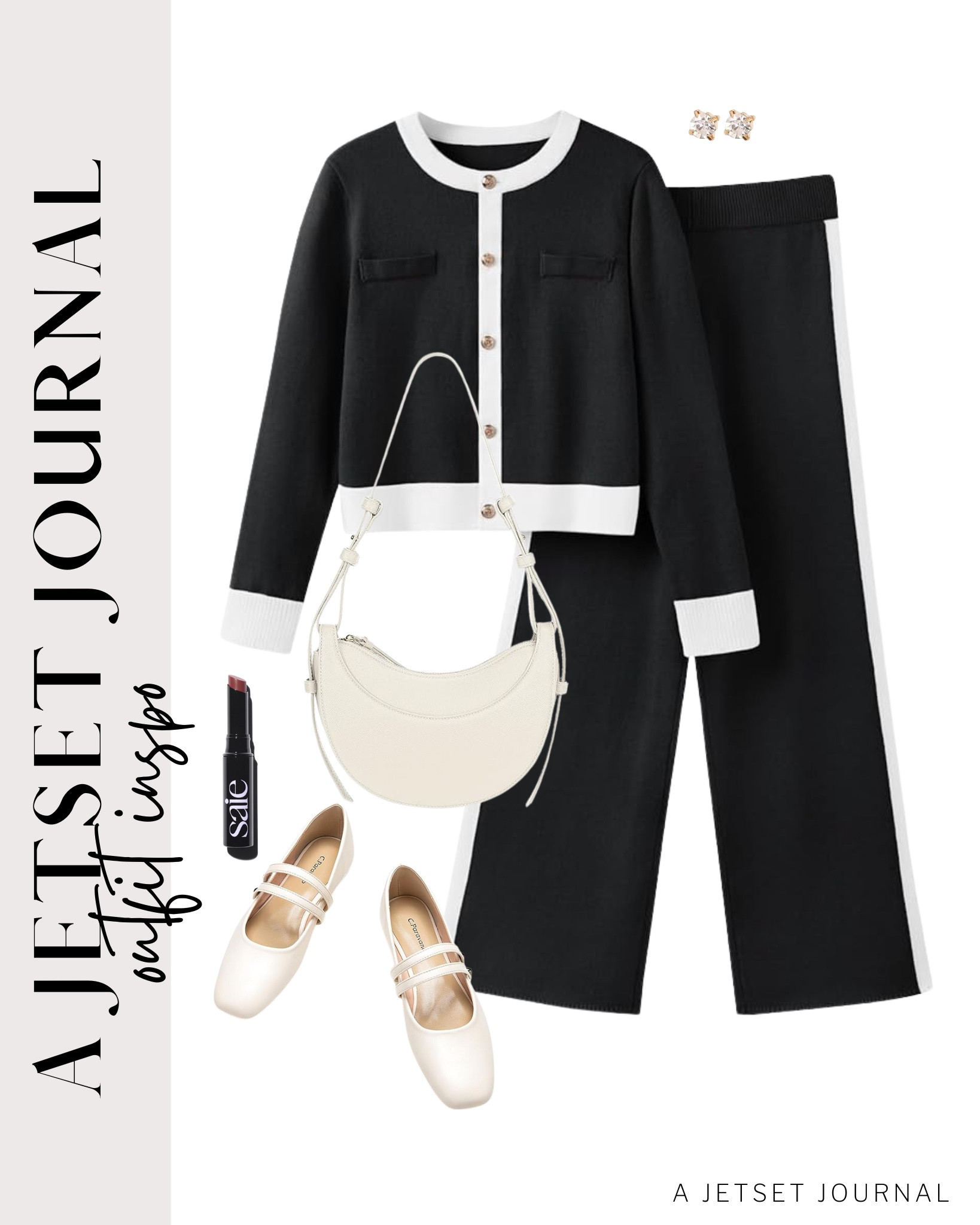 Here's a new and easy way to style this cute matching set!
two piece set, flat shoes, cute handbag, small purse, amazon fashion, affordable style, top picks, fall outfit idea

#LTKStyleTip #LTKU #LTKSeasonal