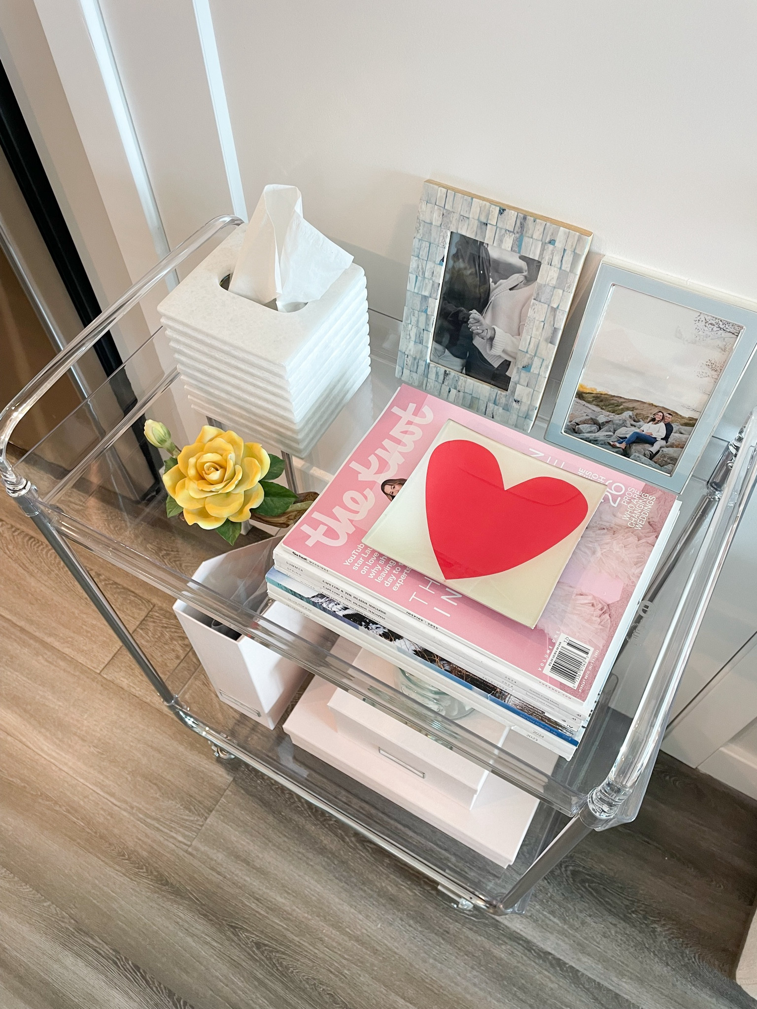 Acrylic cart / office cart / the Container Store finds 

#LTKHome
