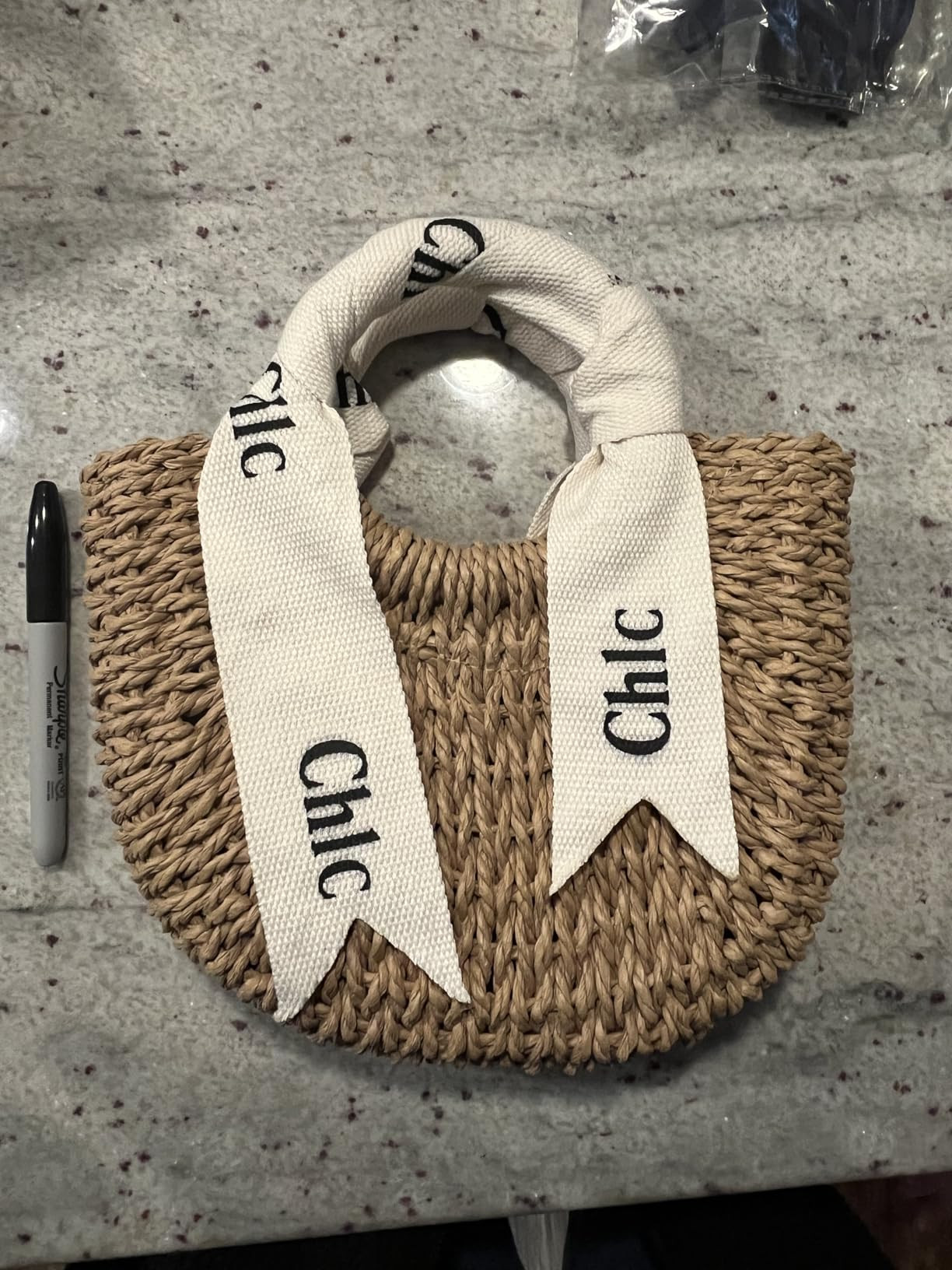 Straw Bag - Cute Straw Purse, Woven Bags for Women Vacation, Handbag or Crossbody Portable Straps... | Amazon (US)