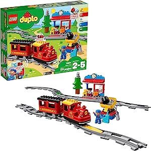 LEGO DUPLO Steam Train 10874 Remote-Control Building Blocks Set Helps Toddlers Learn, Great Educa... | Amazon (CA)