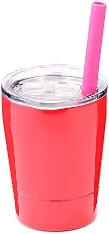 Colorful PoPo Kids Stainless Steel Cup Lovely Small Rambler Tumbler, Double Wall Vacuum Insulated... | Amazon (US)