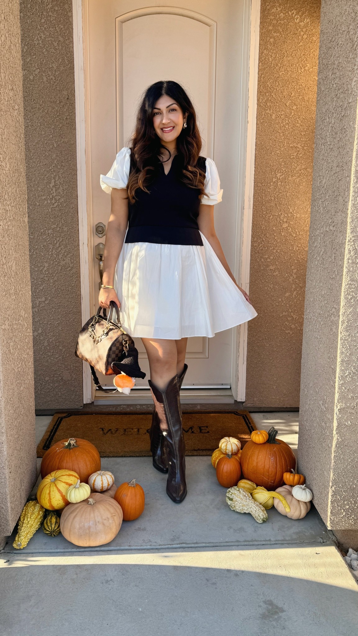 The cutest fall dress comes with a sweater on top! Pumpkin patch dress / fall dress / weekend dress 

#falldress #pumpkinpatch #thanksgiving

#LTKMidsize #LTKSeasonal #LTKStyleTip