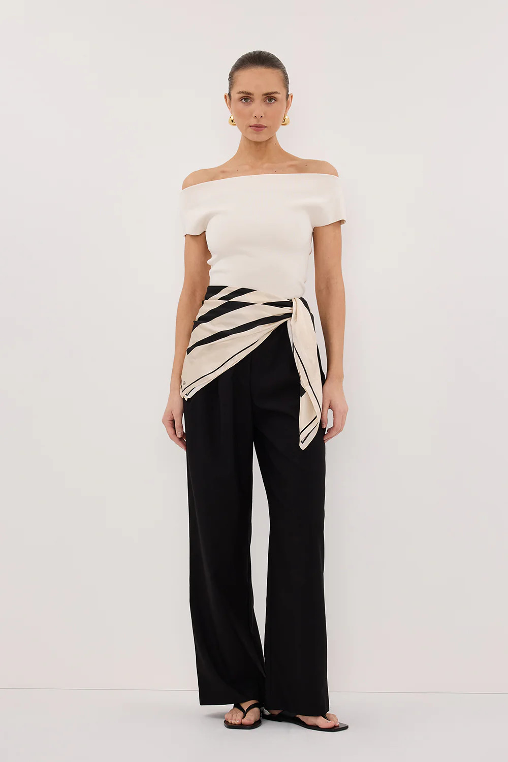 REMY BLACK TAILORED PANT | DISSH