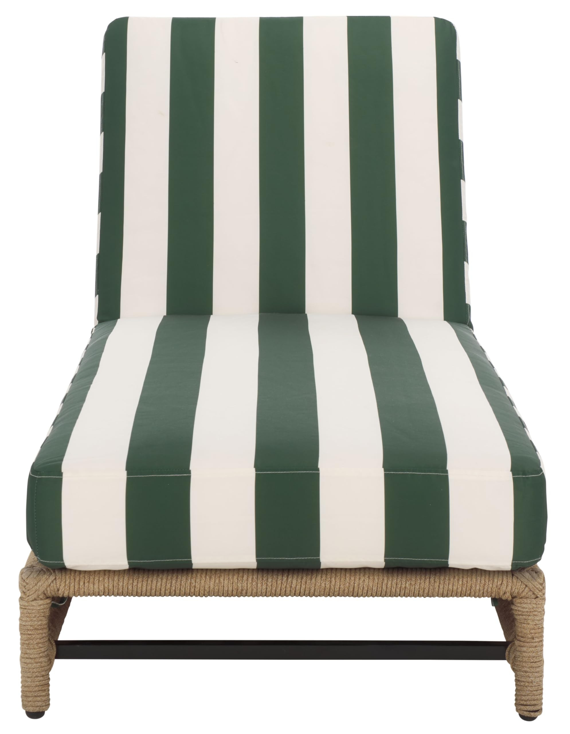 SAFAVIEH Outdoor Patio Furniture Collection - Callan Heather Tan Rope Chaise Lounge Chair, Hunter... | Amazon (US)