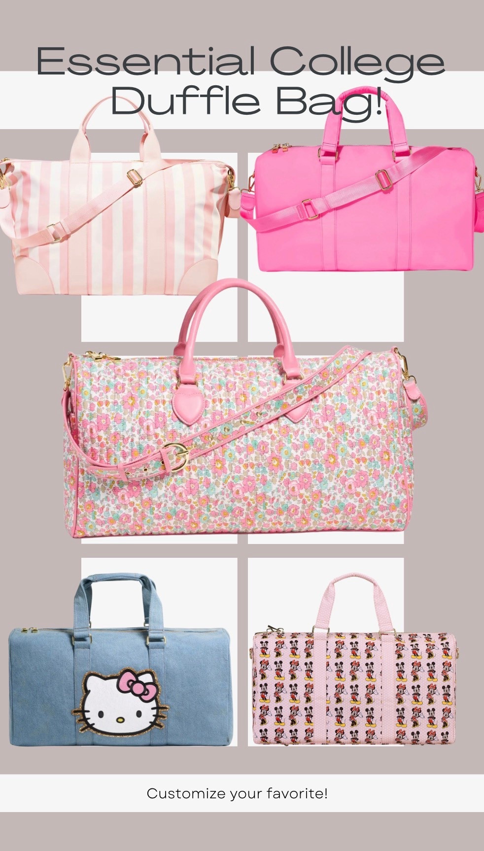 My daughter received one of these bags that was customized for her for graduation last year. 

She has used it on every trip that she’s traveled on this year and it is held up beautifully!  

If you have a graduate in your life this year, customize them one of these beautiful bags that will last them for years. What a special gift to get.  🤍￼

#LTKOver40 #LTKTravel #LTKKids