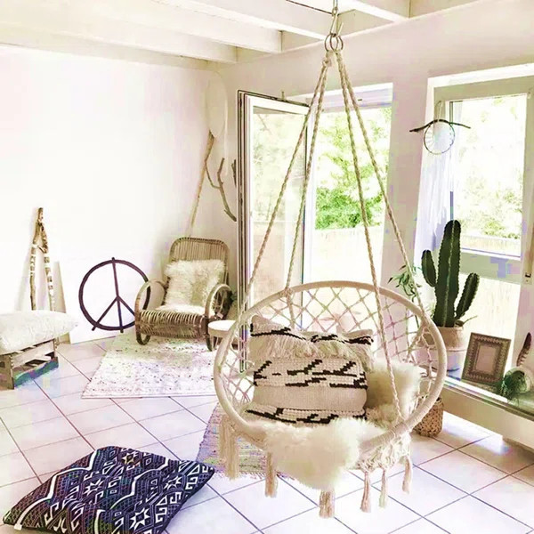 Macrame Swing Chair | Wayfair Professional