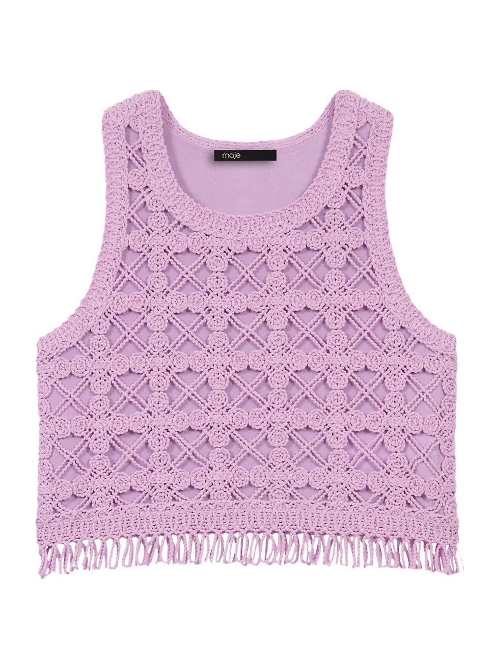 Crochet Cropped Top | Saks Fifth Avenue