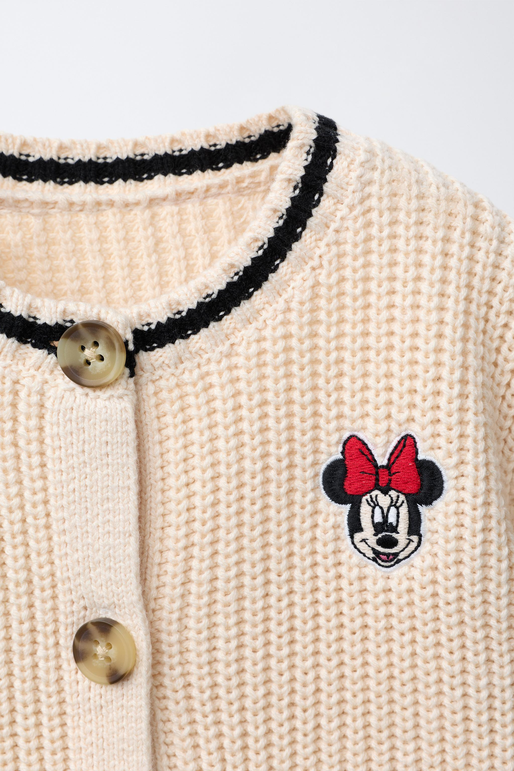 MINNIE MOUSE © DISNEY EMBROIDERED CARDIGAN | Zara US