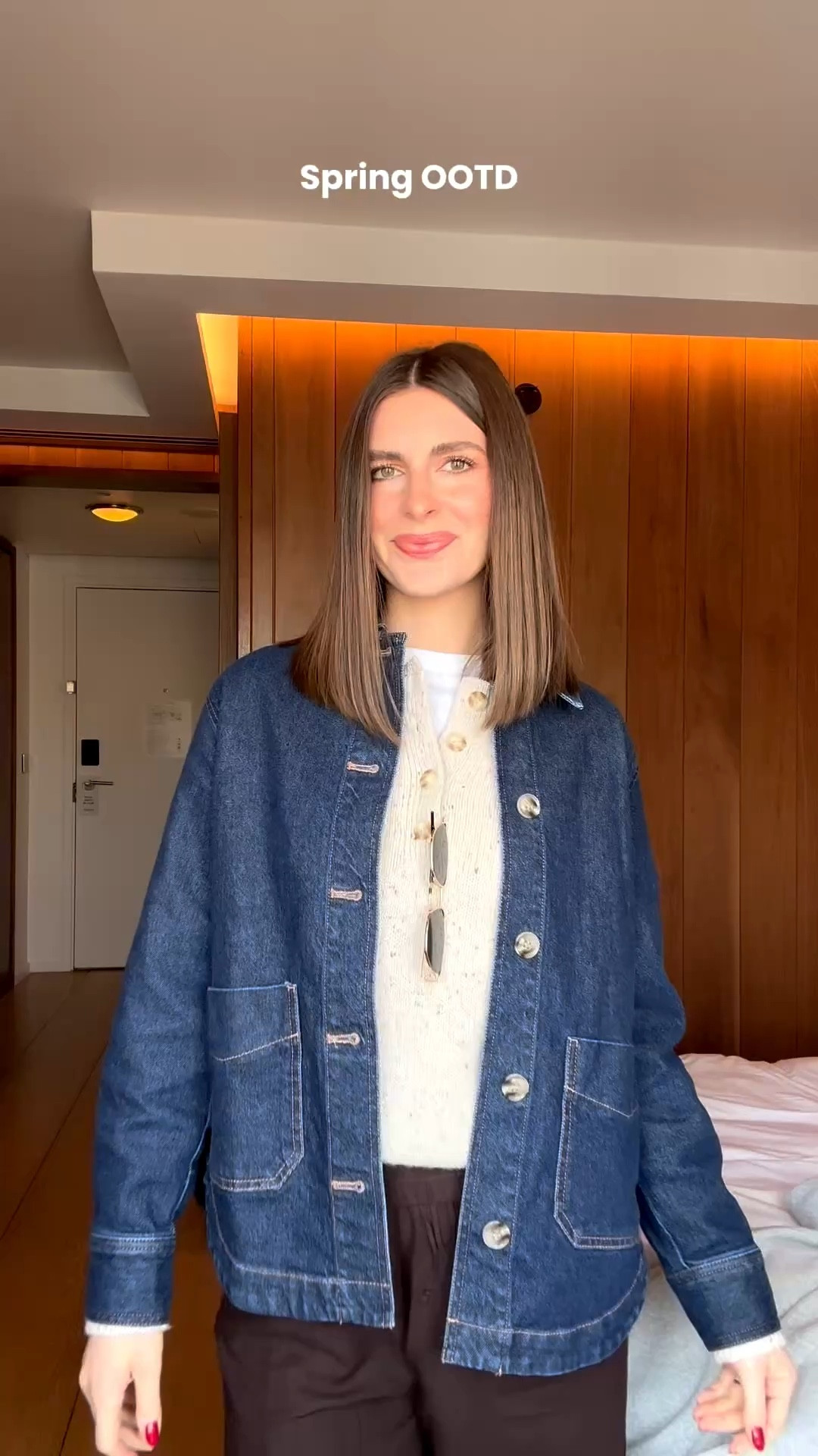 XS shacket
Small sweater
Xs pants 

Spring outfit
Travel outfit
Linen pants



#LTKWorkwear #LTKTravel #LTKootd