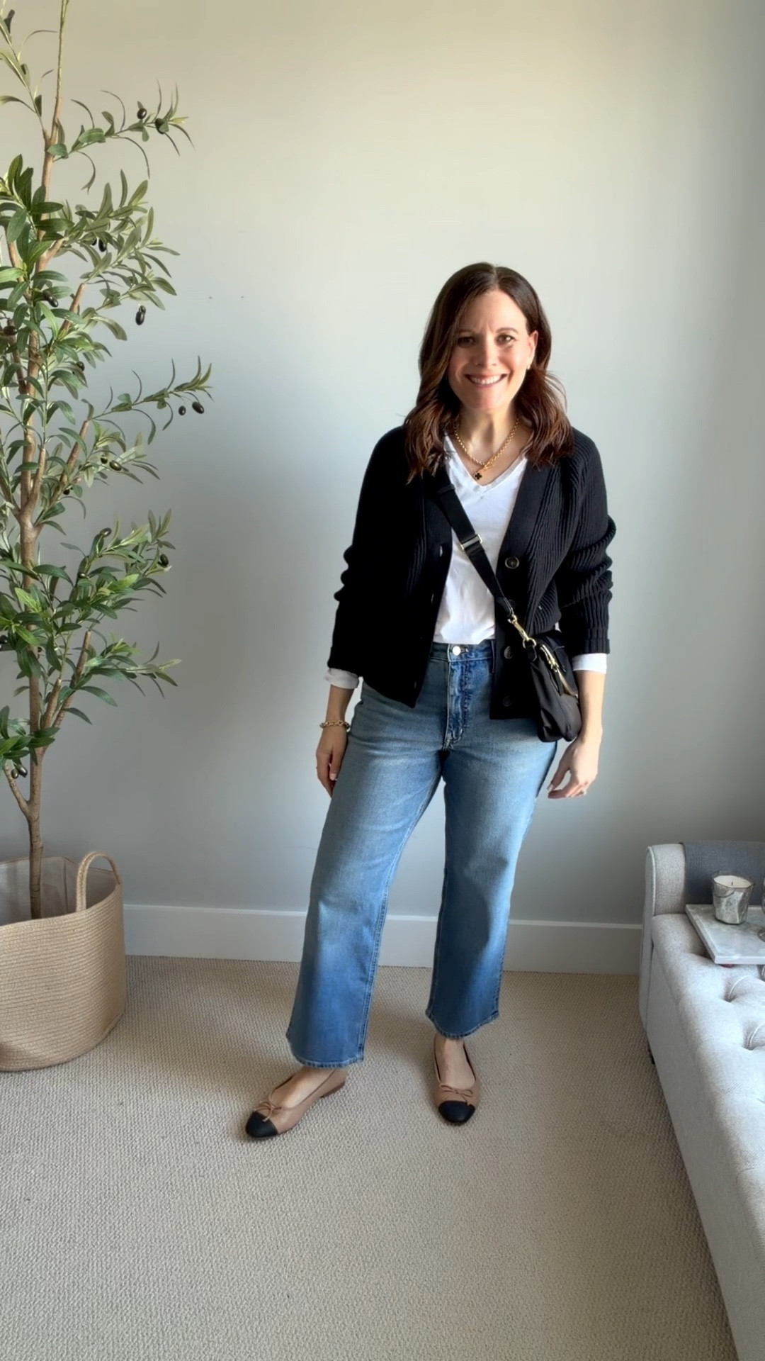 Easy outfit from this weekend. These are the curvy midrise straight jeans from J.Crew Factory (tts). This sweater is old from Old Navy. Similar option is linked. 

#LTKOver40 #LTKootd #LTKMidsize