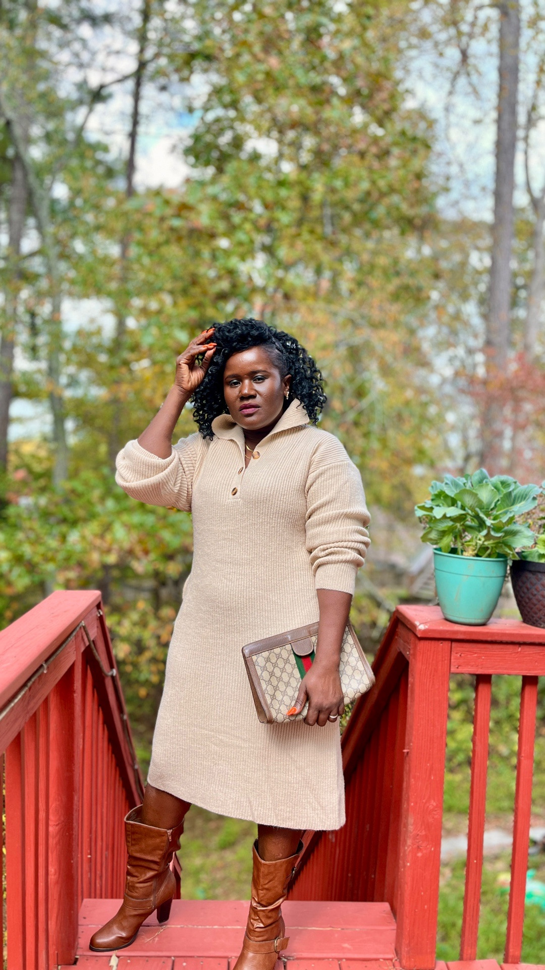 Cold weather calls for sweater dress, knee-high boots, and faux fur. I love this dress by @stylewe. It’s comfortable, stylish, and perfect for the season.
.
#sweaterdress #getreadywithme #stylewe #ootd #outfit #stylewegal #outfitinspiration


#LTKgrwm #LTKFindsUnder100 #LTKMidsize