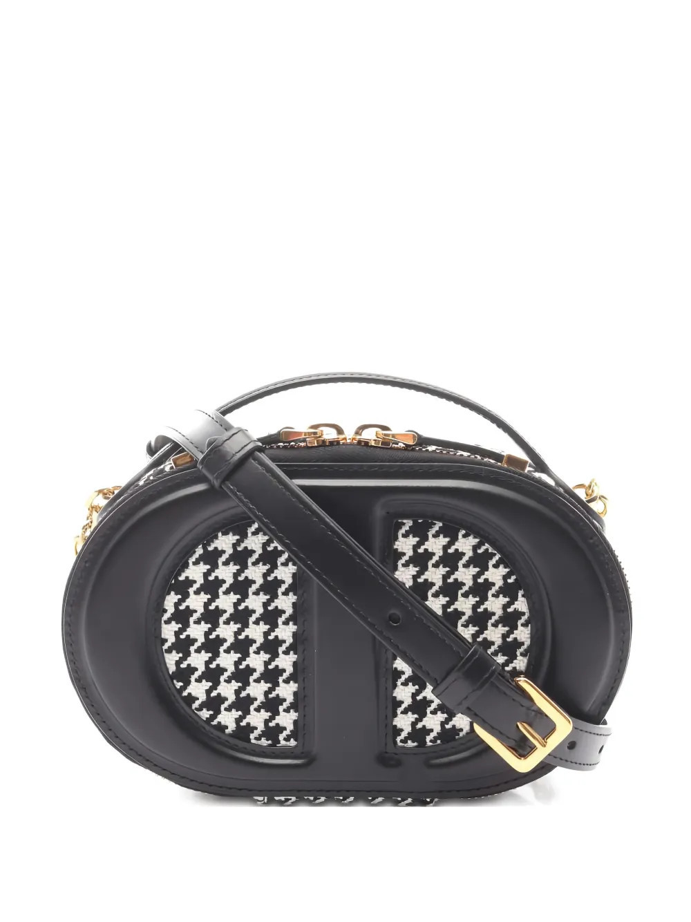 Christian Dior Pre-Owned CD-signature cross-body bag - Black | Farfetch Global