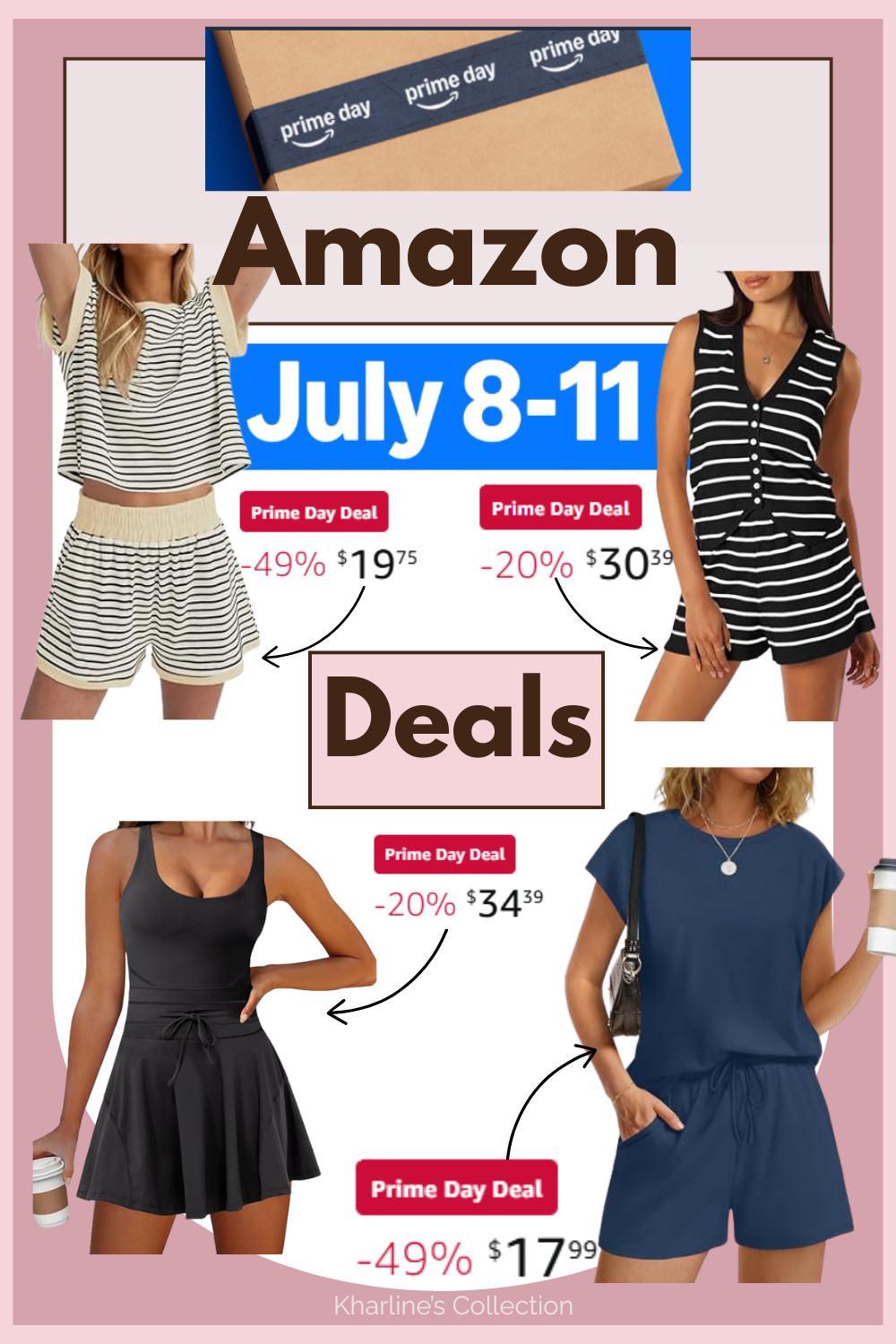  Prime Day Deals on Summer Clothing – Athletic Dresses & Matching Sets You’ll Live In
Amazon Prime Day is the time to refresh your summer wardrobe without breaking the bank — and I’ve rounded up the best deals on cute athletic dresses and comfy matching sets that are perfect for hot days, errands, workouts, or lounging.

From built-in bra dresses with that “tennis core” vibe to lightweight, breathable sets that look put together but feel like pajamas — these picks are soft, stylish, and all on sale right now. You’ll wear them on repeat all summer long.

#PrimeDayDeals #AmazonPrimeDayFinds #SummerClothingDeals #LTKSaleAlert #AthleticDress #MatchingSetStyle #AmazonFashionFinds #SoftLifeWardrobe #SummerStyleOnABudget #LTKAmazonFinds

Tap to shop these Prime Day must-haves before the deals disappear! And don’t forget to follow for more daily Amazon finds during the sale. 🛍️
 

 #LTKSaleAlert #LTKMidsize #LTKFindsUnder50