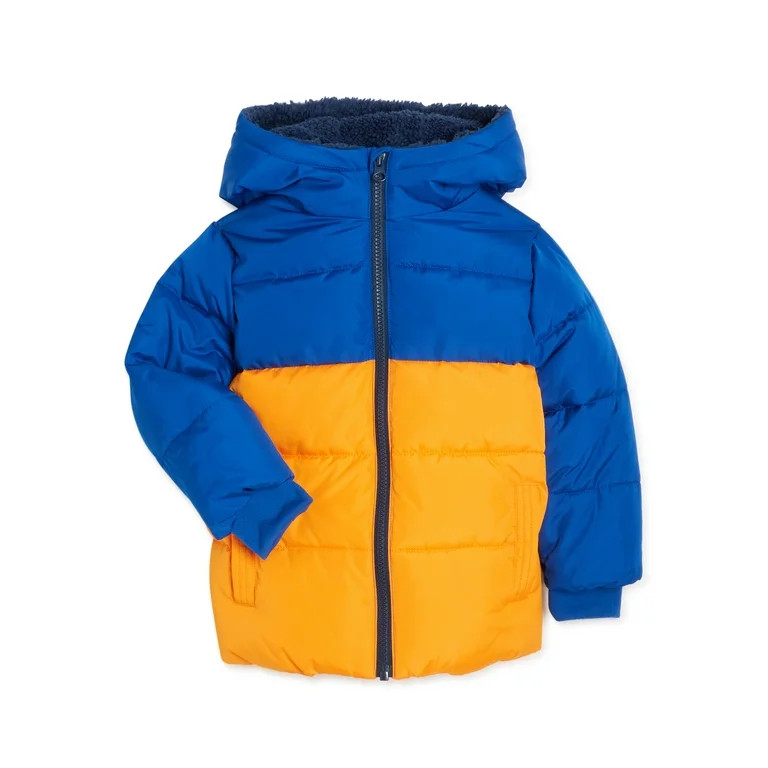 Swiss Tech Baby and Toddler Boy Puffer Jacket, Sizes 12M-5T - Walmart.com | Walmart (US)