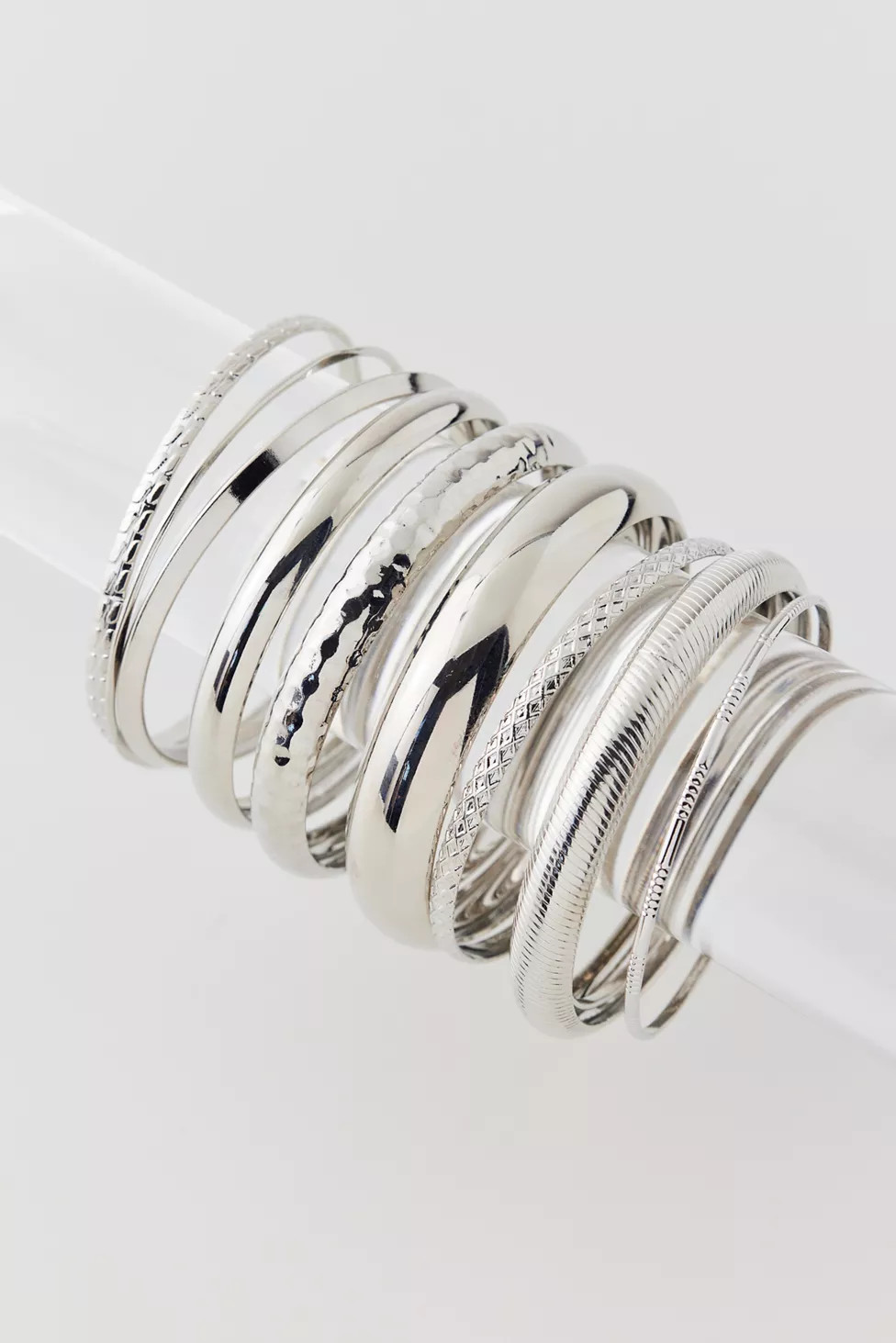 Textured Bangle Bracelet Set | Urban Outfitters (US and RoW)