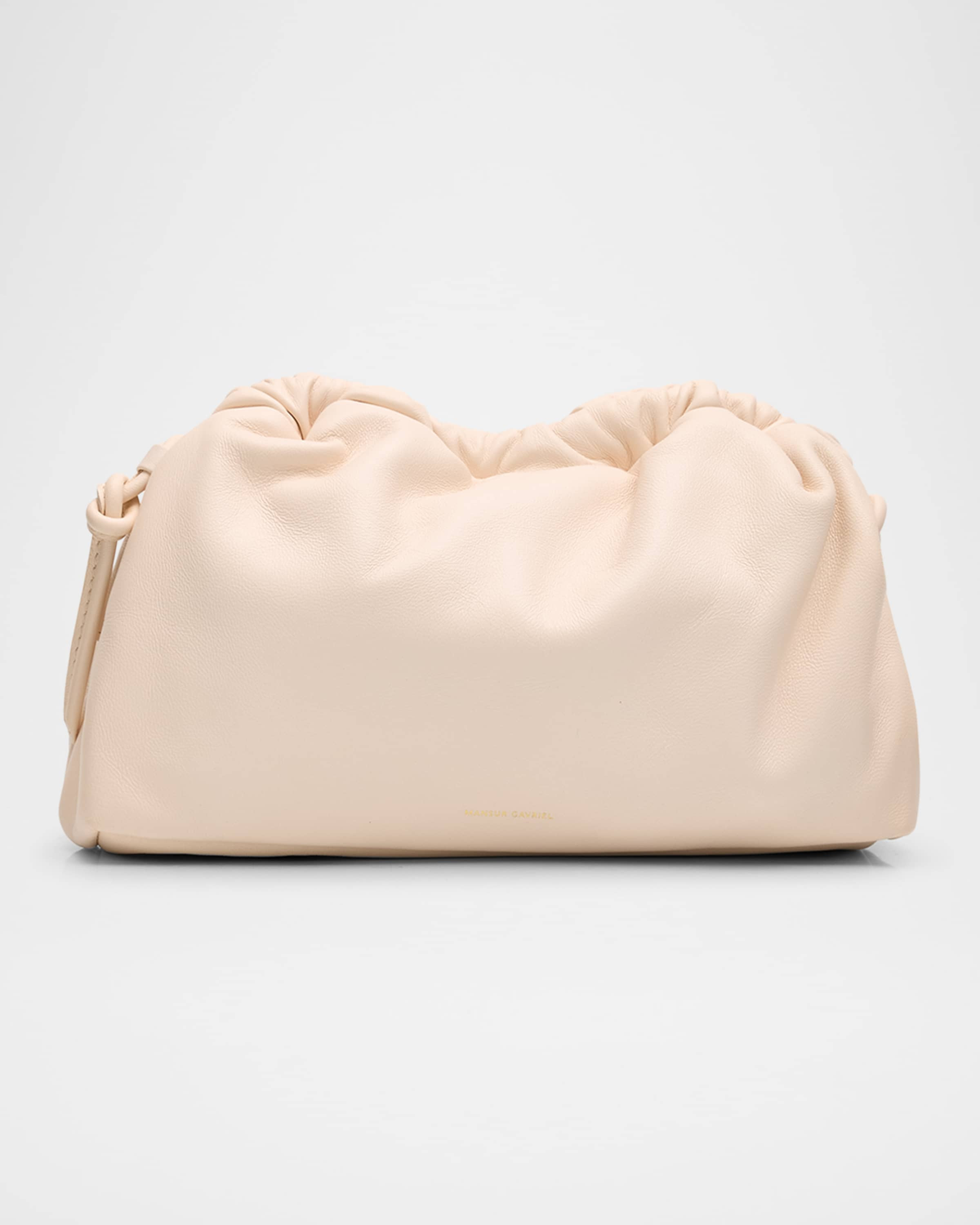 Mansur Gavriel Mini Lambskin Cloud Clutch Bag | Neiman Marcus