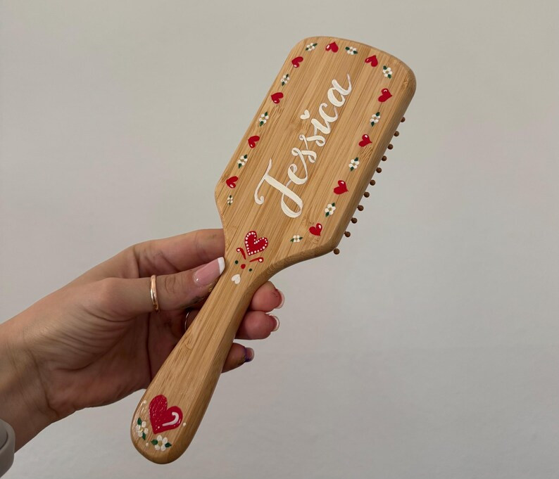 Adult Size Painted Hairbrush Bridesmaid Proposal Gift Best Friend Gift Christmas Gift - Etsy | Etsy (US)