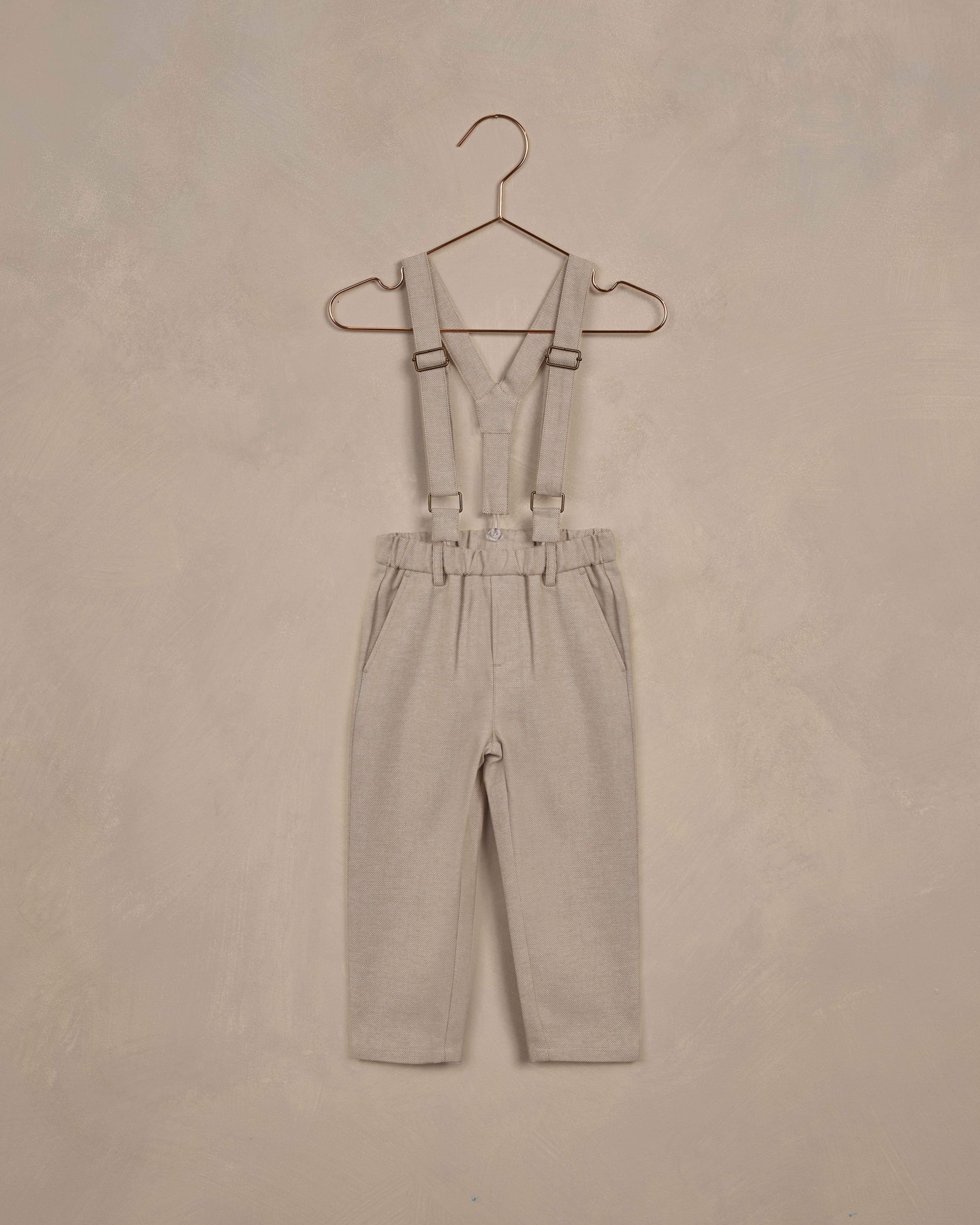 Suspender Pant || Fog | Rylee + Cru