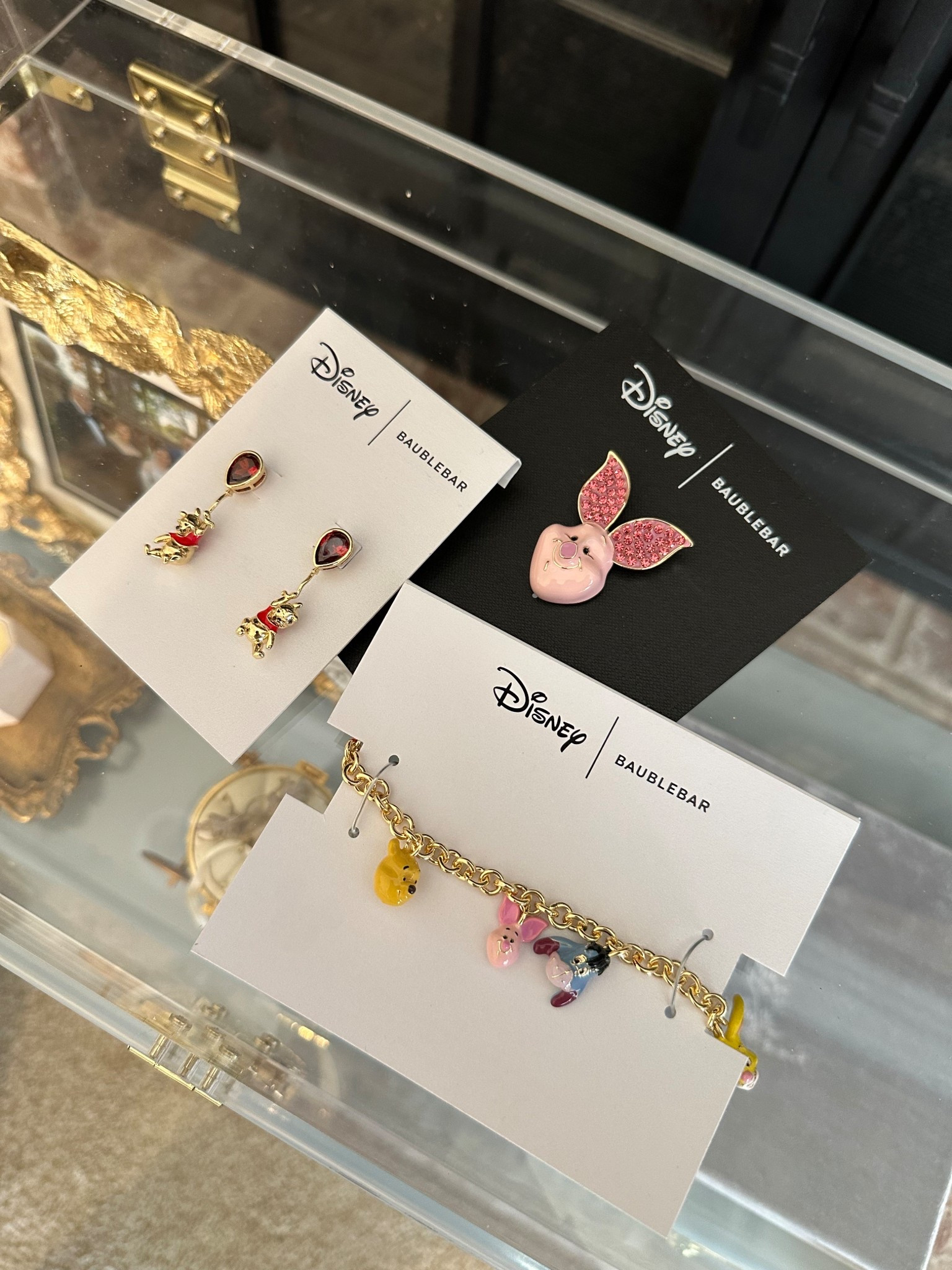 (GIFTED) So sweet + nostalgic 🍯✨ Winnie the Pooh jewelry that adds the perfect subtle Disney touch to any outfit. These pieces are dainty, timeless, and perfect for everyday wear or gifting 🤍 Linked in my LTK!

winnie the pooh jewelry / disney jewelry for women / dainty disney necklace / gold character jewelry / disney mom accessories / minimalist disney style / pooh bear necklace / disney gift ideas for her / everyday gold jewelry / subtle disney accessories