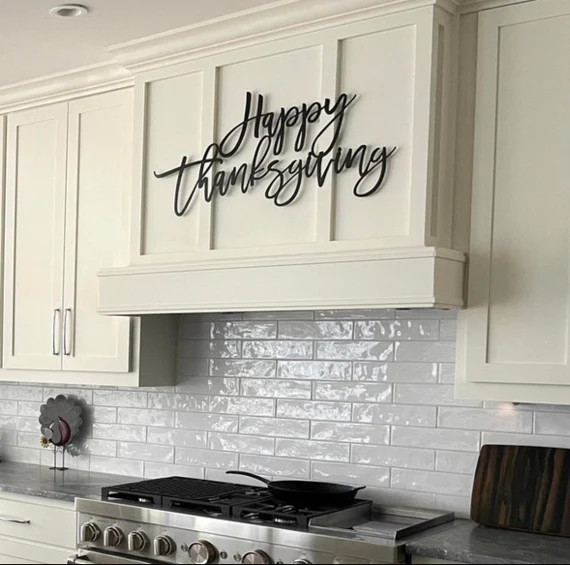 Happy Thanksgiving Metal Word  Thanksgiving Sign  Happy - Etsy | Etsy (US)