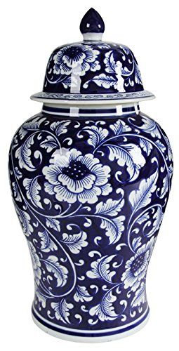 A&B Home Ginger Jar, 9.5 by 9.5 by 18-Inch | Amazon (US)