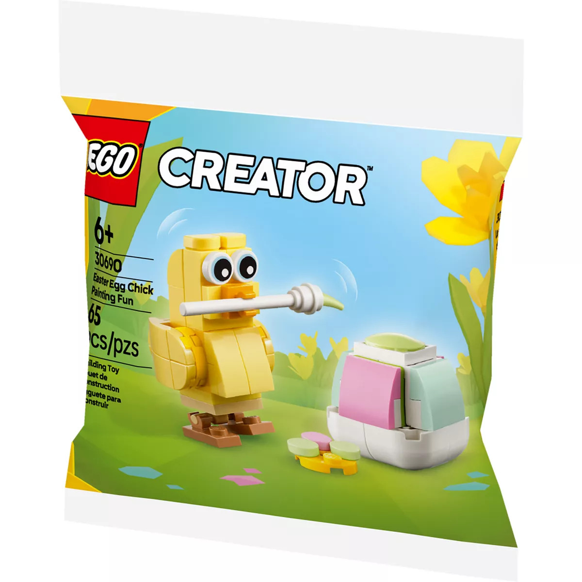 LEGO Creator Easter Egg Chick Painting Fun Building Kit 30690 | Target