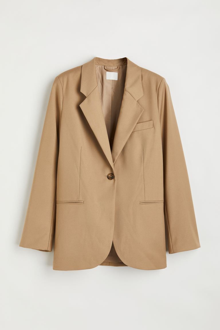 Single-breasted blazer | H&M (UK, MY, IN, SG, PH, TW, HK)