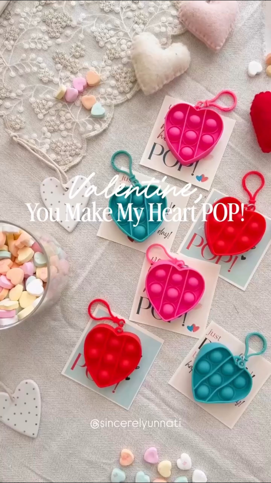 Valentine, you make my heart POP! 💥💘

These Pop-It class Valentines are fun, quick, and guaranteed to be a hit with kids and teachers. They keep little hands busy, skip the sugar, and are perfect for classroom exchanges or Valentine’s parties.

✔️ Candy-free Valentine idea
✔️ Easy classroom favor
✔️ Kid-approved + mess-free

Comment “POP” for links! 
💌 Save this for later & share with a fellow parent!
.
.
.

#classvalentines #candyfreevalentines #valentinesforkids #classroomvalentines #ValentinesDayIdeas | Pop-It Valentines, candy-free Valentines for kids, classroom Valentine ideas, class Valentine favors, non-candy Valentines, kids Valentine exchange, Valentine favors for school