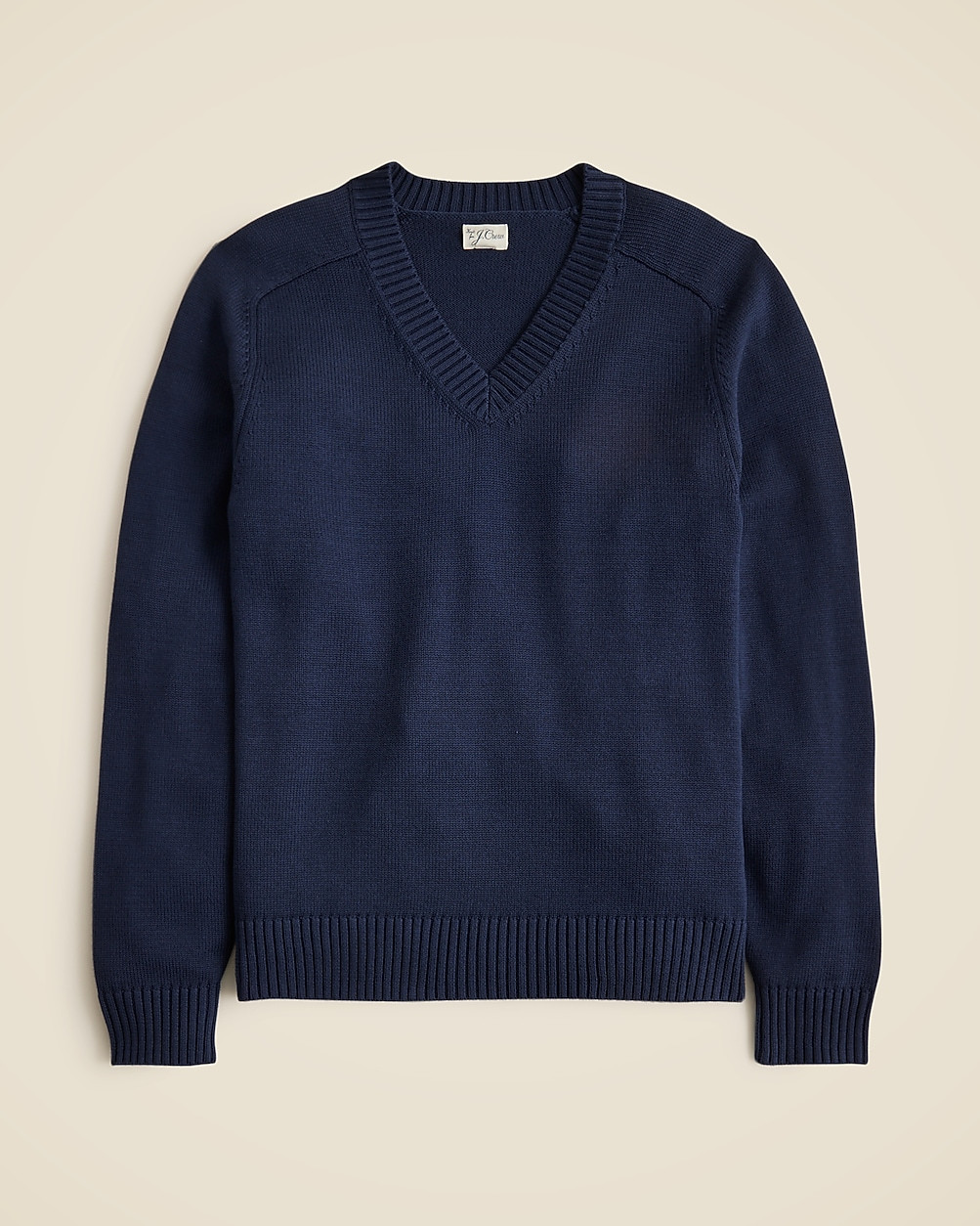 Heritage cotton V-neck sweater | J. Crew US