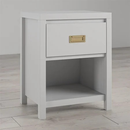 Little Seeds Monarch Hill Haven Dove Grey Kids’ 1 Drawer Nightstand | Walmart (US)