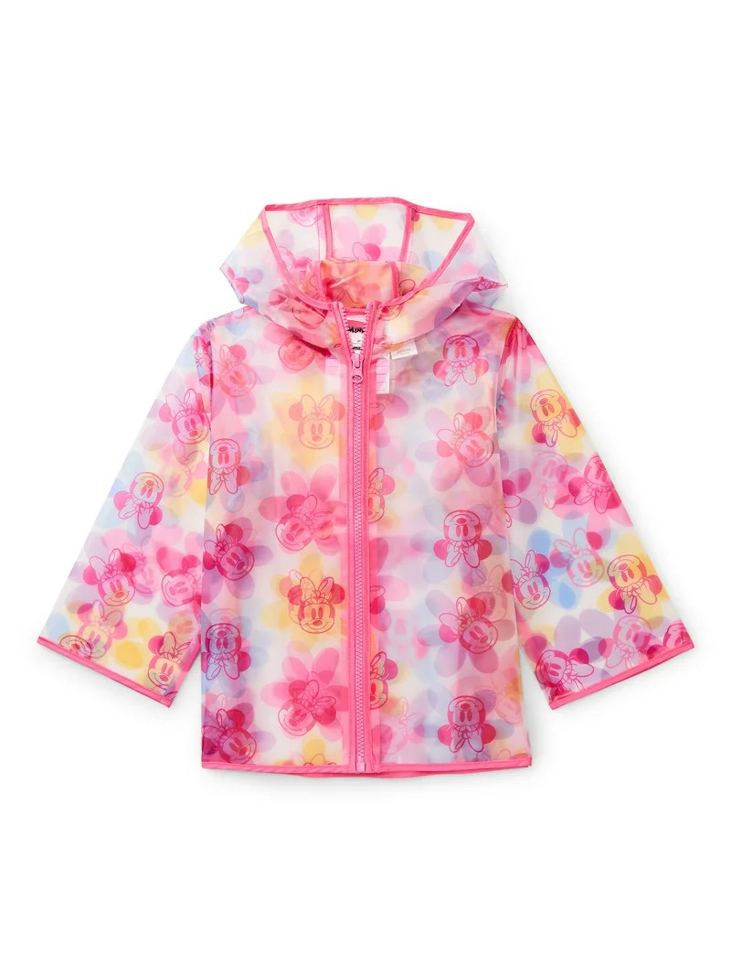 Character Toddler Clear Rain Jacket with Hood, Sizes 2T-5T | Walmart (US)