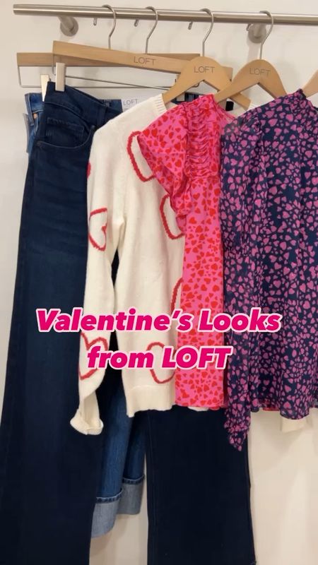 Valentines look, vday style, heart sweater, heart top, 

#LTKSpringSale #LTKMostLoved #LTKfindsunder50