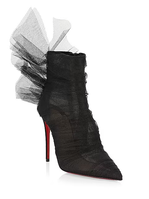 Libelli Tulle Booties | Saks Fifth Avenue