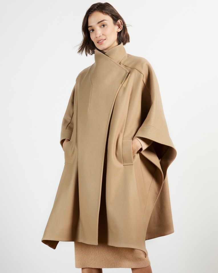Relaxed cape coat | Ted Baker (US)