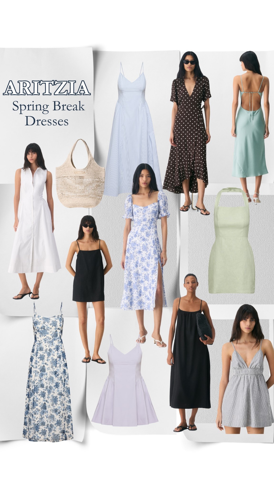 @Aritzia  NEW IN spring break dresses & accessories ☀️ #ltkspring #aritziapartner #ad 

#LTKgrwm #LTKootd