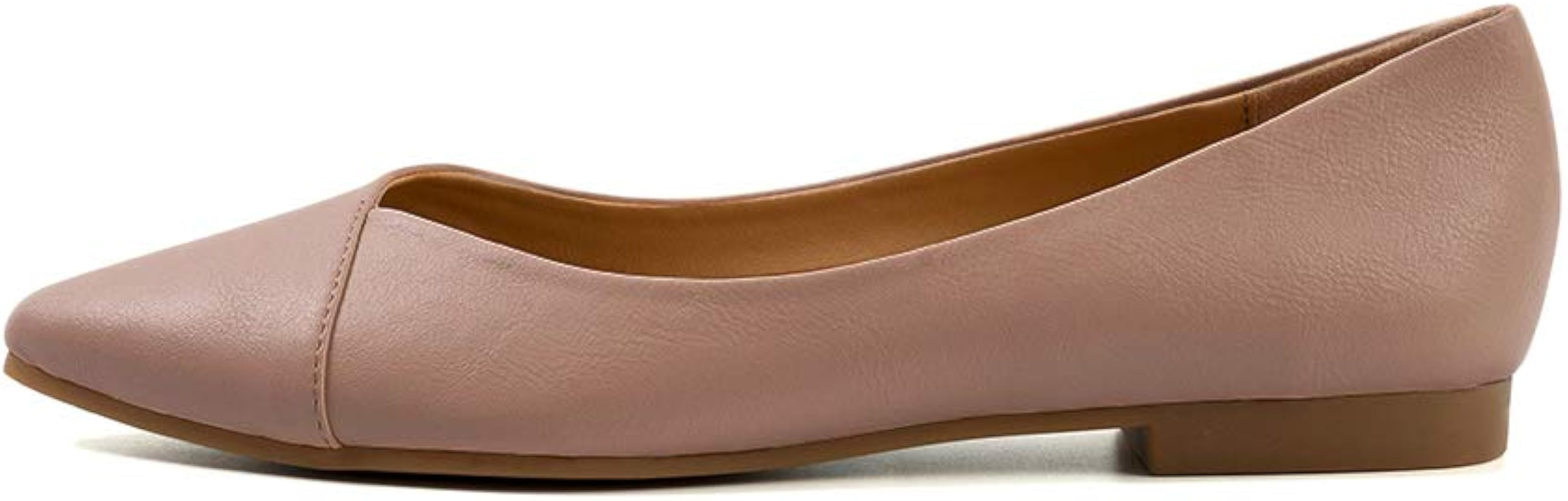 FUNKYMONKEY Women's Classic Ballet Flats Casual Comfort Slip On Flats Shoes | Amazon (US)