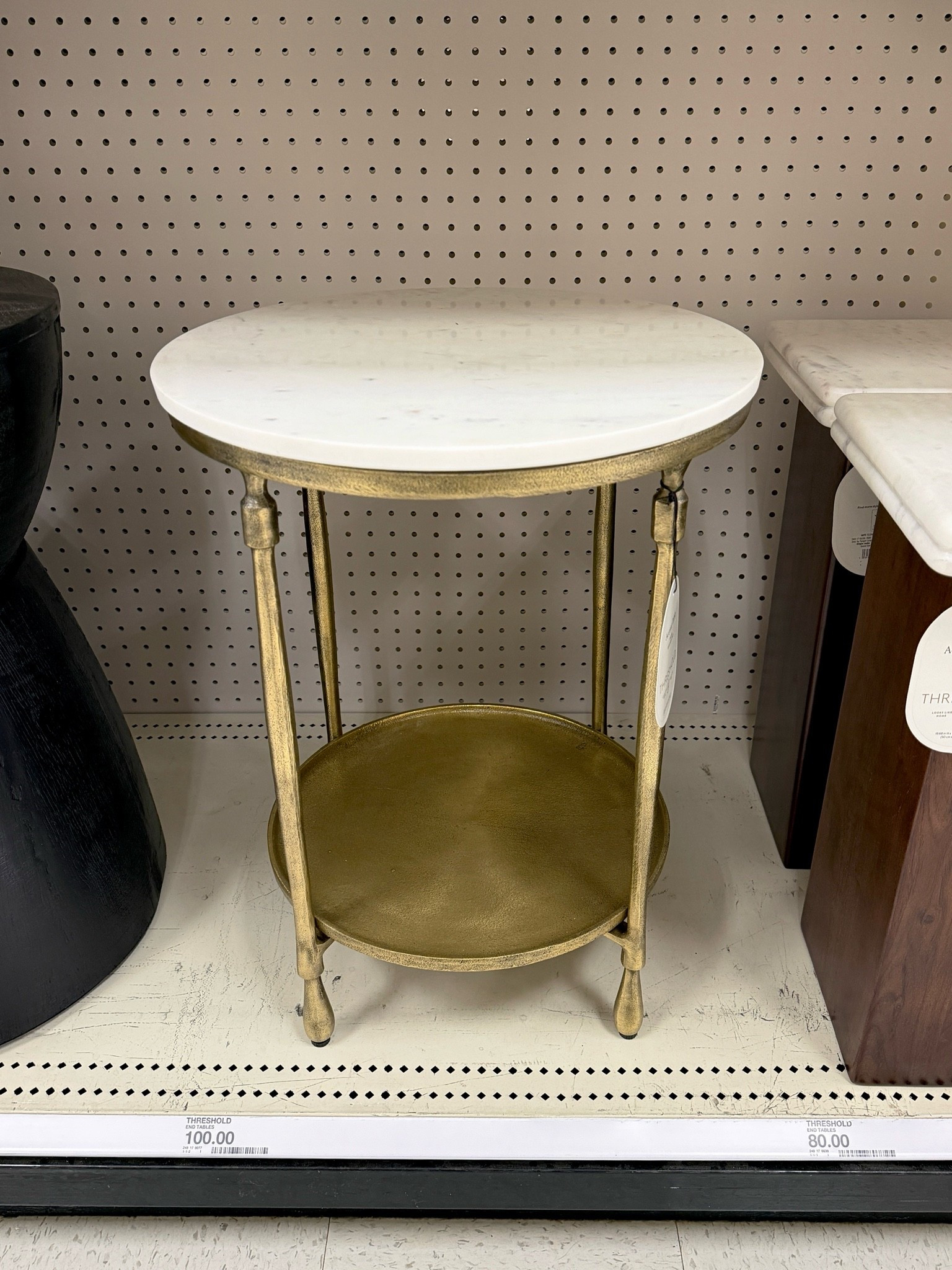 New at Target + on sale! 🔔 This antique brass and Carrara marble accent table instantly caught my eye. 🤍 The combination of the warm metal finish and classic marble top gives it such a high-end, designer look. ✨ It’s one of those small accent pieces that can completely elevate a room while still being incredibly versatile. 🤍 Perfect beside a sofa, reading chair, or styled in a bedroom corner. Linked it here! 💫 @Target #sidetable #accenttable #homeaccent

#LTKHome #LTKSaleAlert