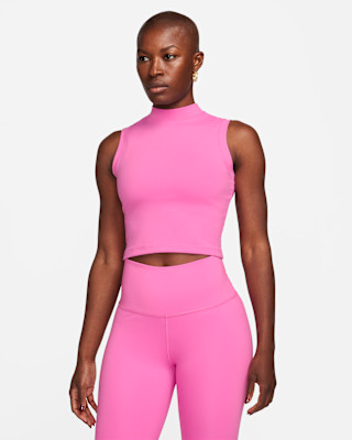 Nike One Fitted Women's Dri-FIT Mock-Neck Cropped Tank Top | Nike (US)