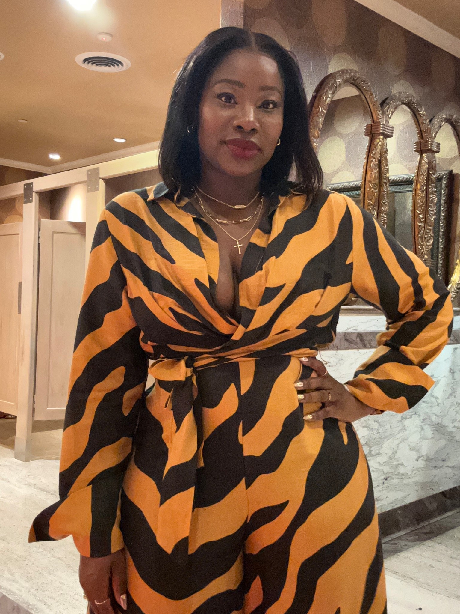 Super easy, VERY affordable, lightweight Fall/Vacation Jumpsuit. So flattering and price exactly right! The Bob and Lippie are staples you must have! 

#LTKMidsize #LTKFindsUnder50 #LTKOver40