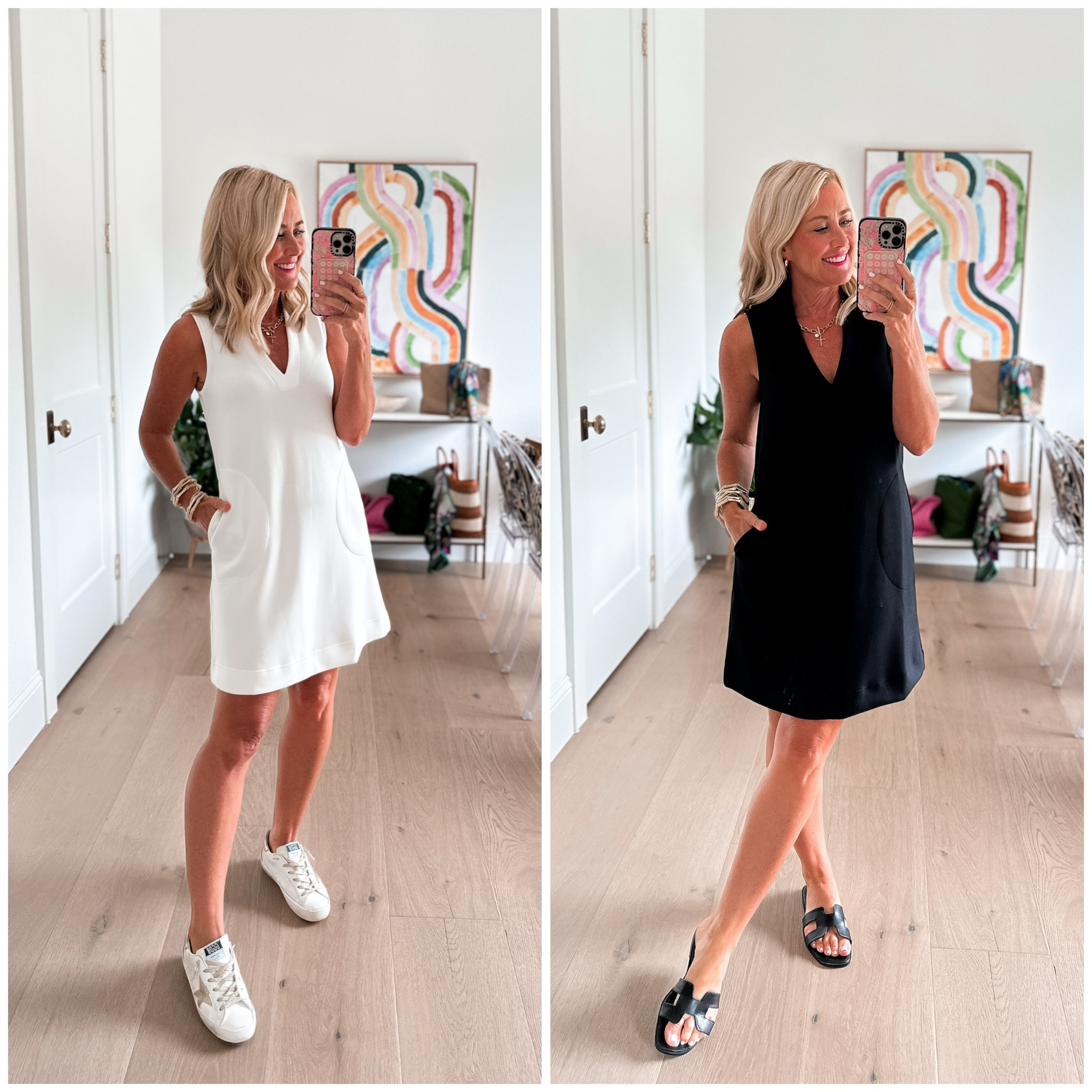 knee length dresses for ladies Spanx AirEssentials Turtleneck Dress main image 0