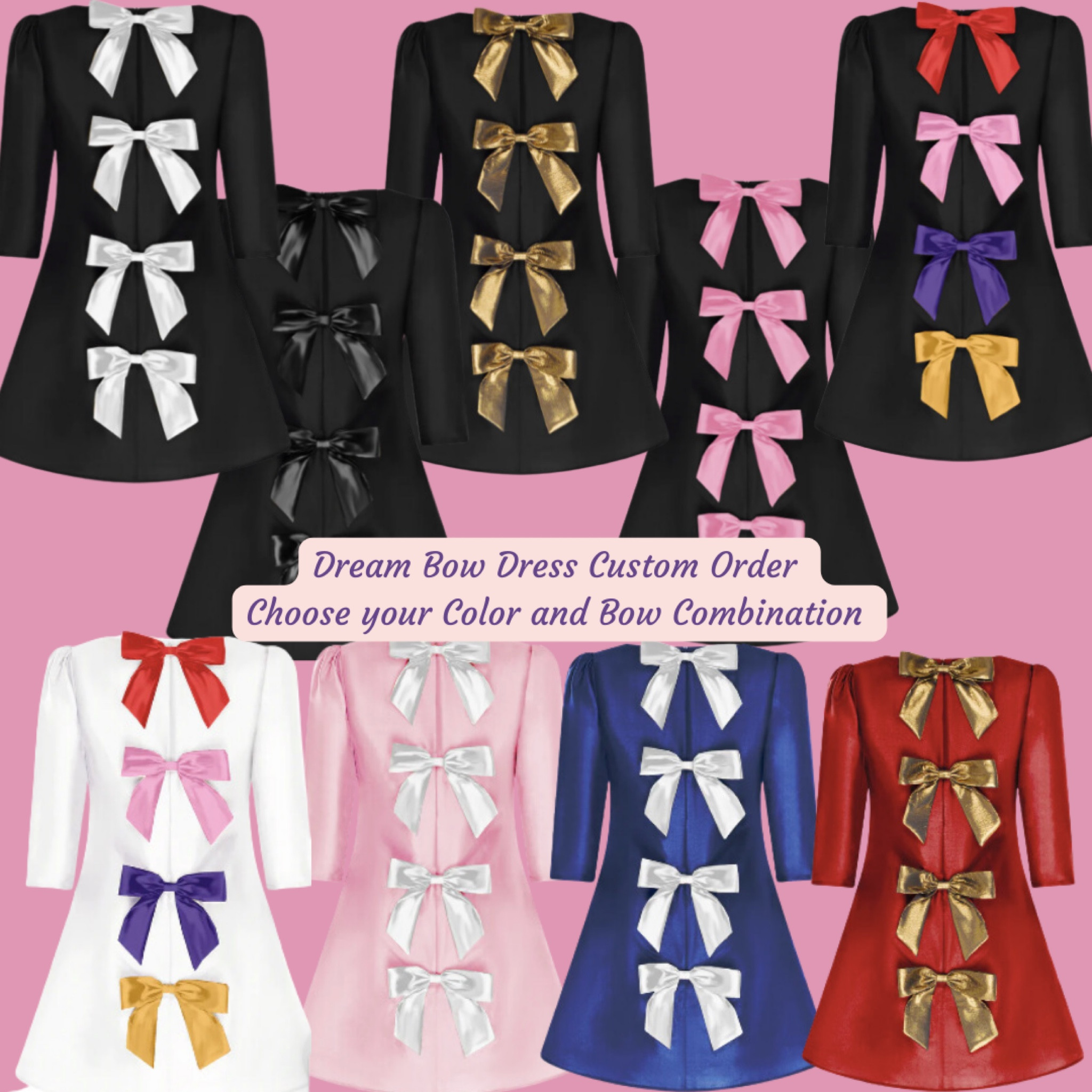 Custom order dress and bow combination. This comes in a long and mini version. 

Olivia Rubin
London Designer
Bow Dress
Aesthetic dress

#LTKtravel #LTKSeasonal #LTKstyletip