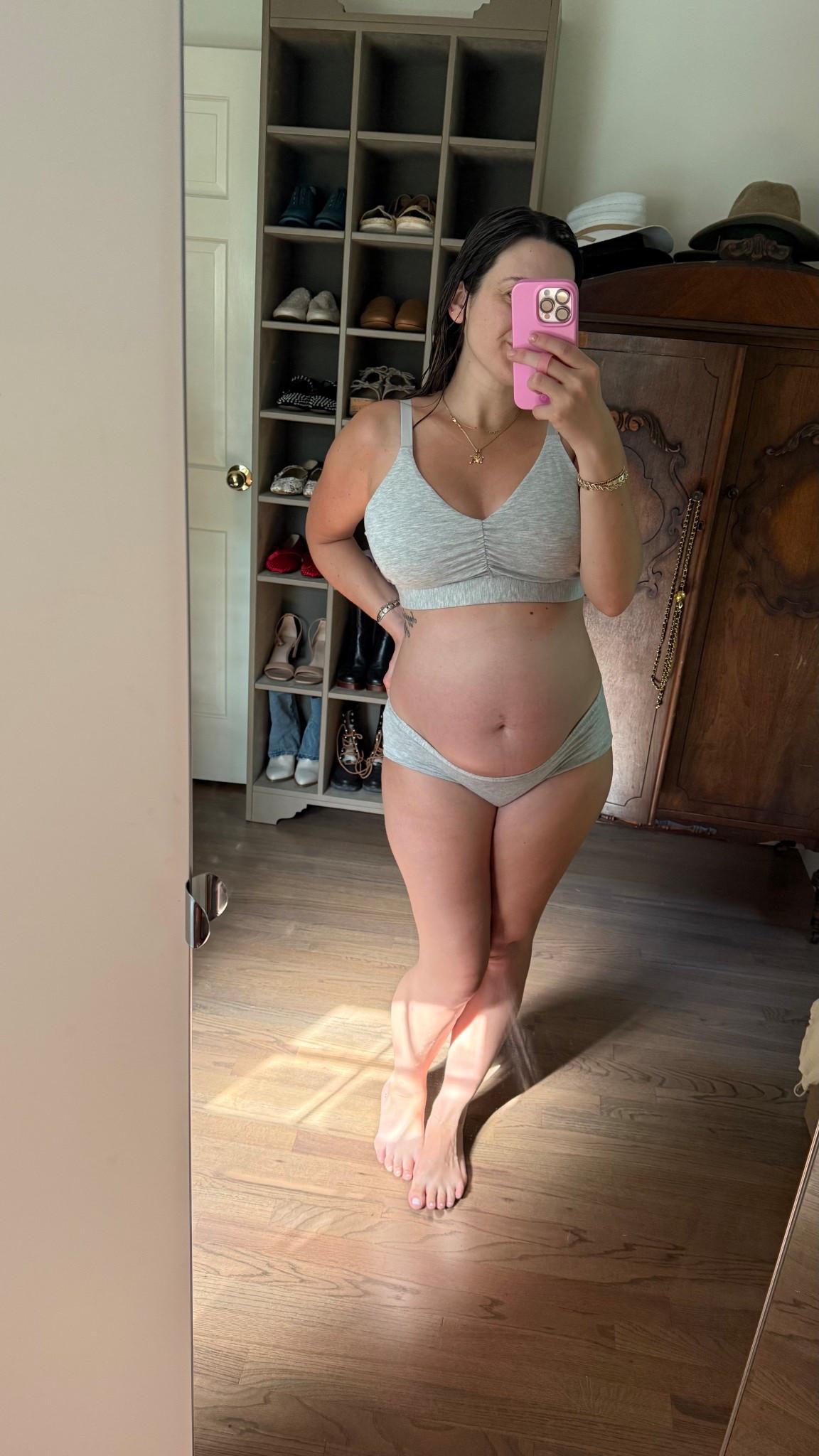 MeUndies super soft bralette and hipster undies! Bump friendly too! Bralette wearing a size large and undies wearing a size mediumm

#LTKFindsUnder50 #LTKBump #LTKFamily